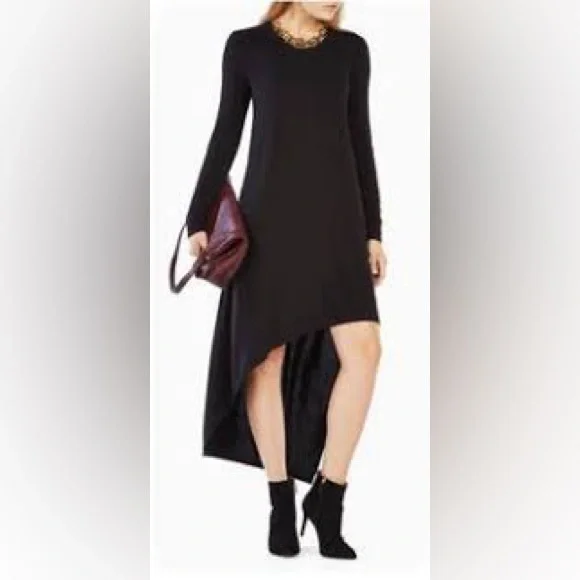 BCBGMaxAzria | Dresses | Bcbgmaxazria Miney Casual Long Sleeve Dress |  Poshmark